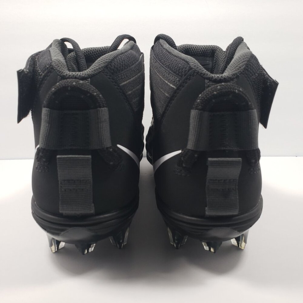 Nike Force Savage Pro 2 Black White Men's Size 11.5 Football Cleats AH4000-002 - Picture 5 of 13
